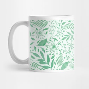 green foliage Mug